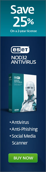 ESET NOD32 Antivirus - Save 25%